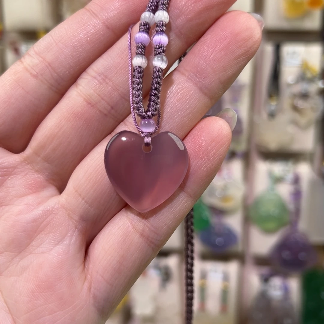 玛瑙/玉髓未镶嵌吊坠(赠链)福利不退不换