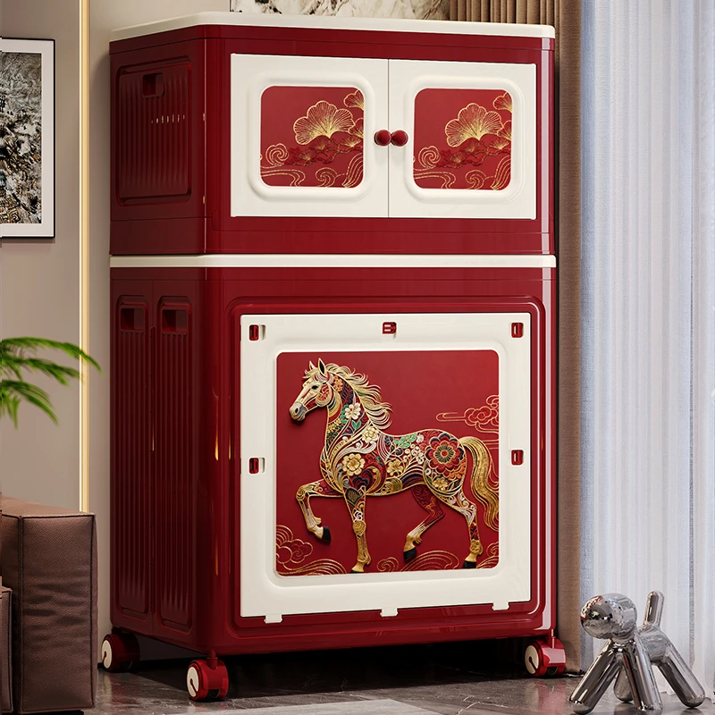 衣服收纳箱家用超大容量翻盖可折叠换季被子整理箱衣物储物收纳柜