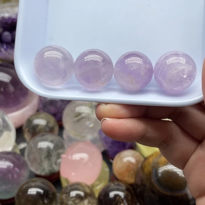 水晶珠宝半成品未镶嵌15号20mm