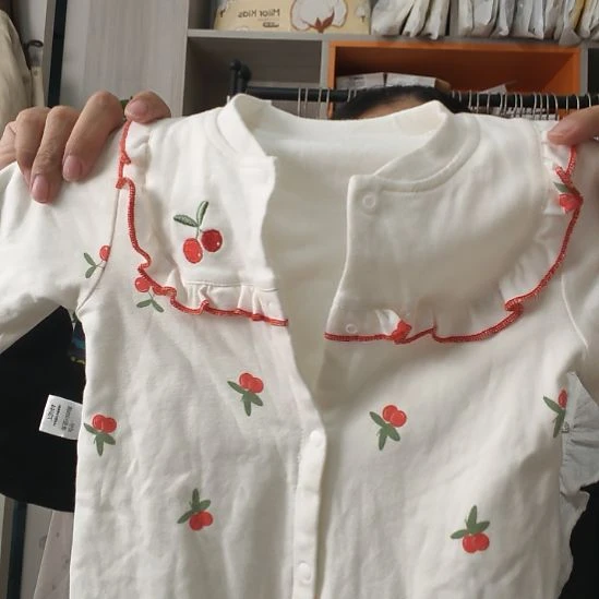 挂脖款花草记 双层连体  73码