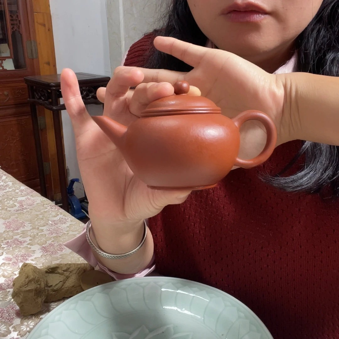 茶壶紫砂全手水平壶