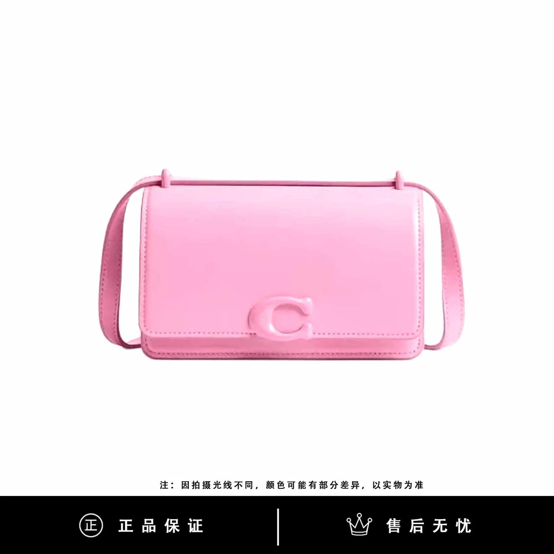 95新 COACH/蔻驰 蔻驰粉班迪/SX764/18X11