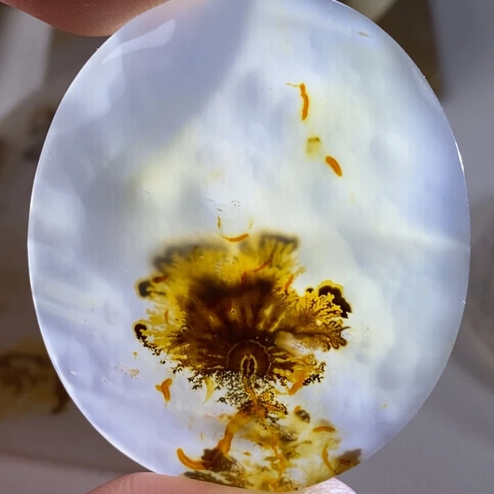 心***单玛瑙/玉髓未镶嵌珠宝奇石