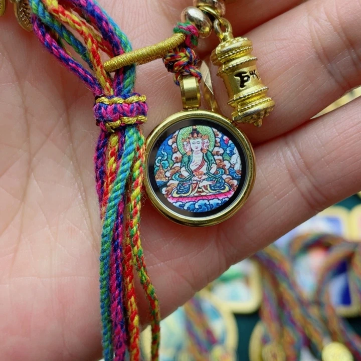 吊坠唐卡套卡羊猴玩具的