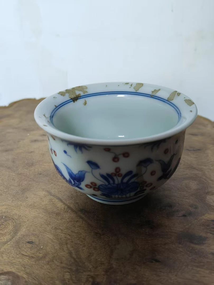 【谢氏】瓷杯子 青花杯子主人杯好看好用