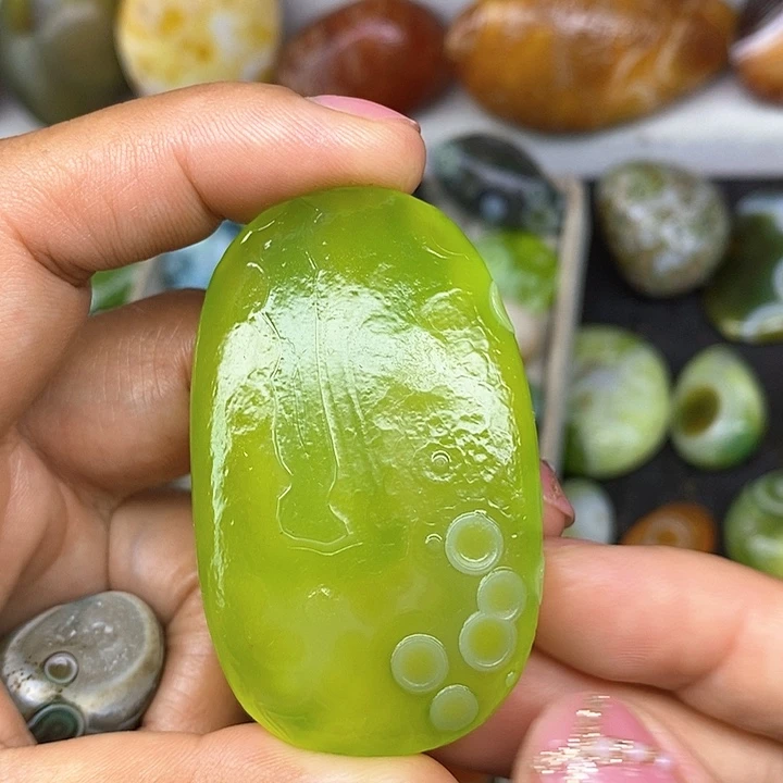 花眼玛瑙奇石饰品