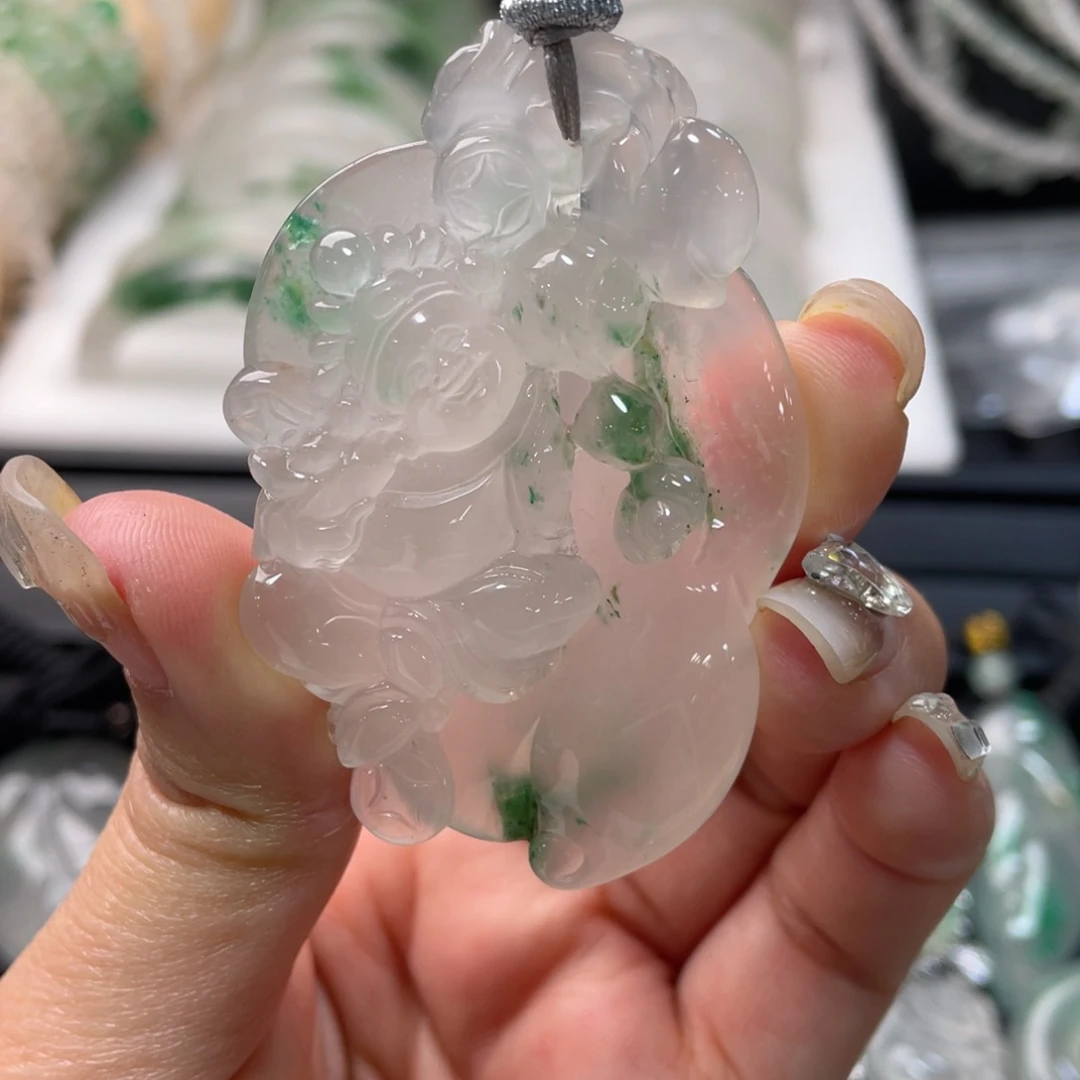 吊坠(不含链)未镶嵌石英质玉