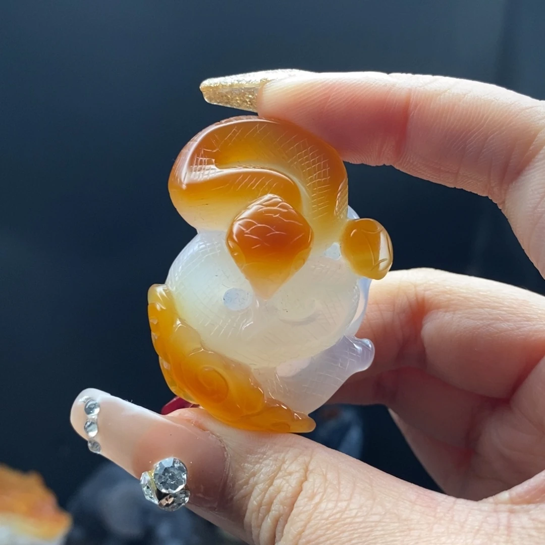 玛瑙/玉髓吊坠(不含链)未镶嵌汉**?