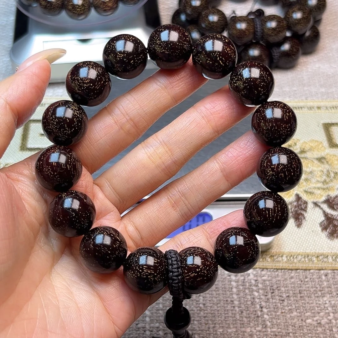 檀香紫檀（小叶紫檀）1.5 15颗满星