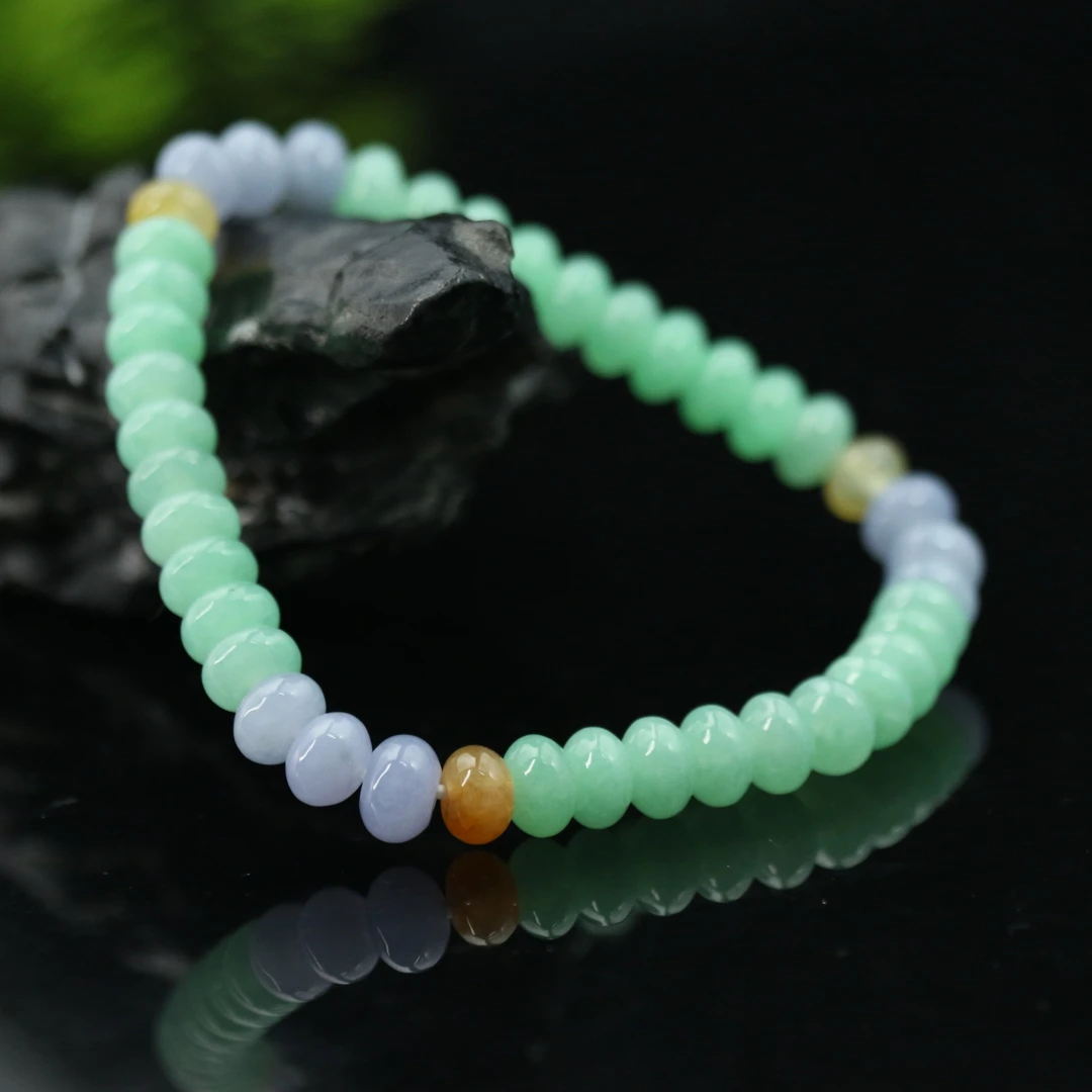 20天然缅甸翡翠A货珠链/900863/上海嘉禾拍卖