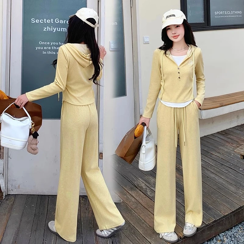 休闲春装运动服套装2025新款今年流行女装洋气时尚春秋时髦两件套