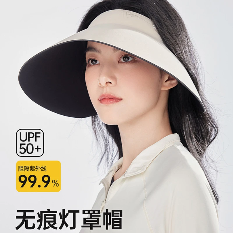 灯罩帽防晒帽2025春夏季女防紫外线大帽檐户外遮阳防晒帽太阳帽子