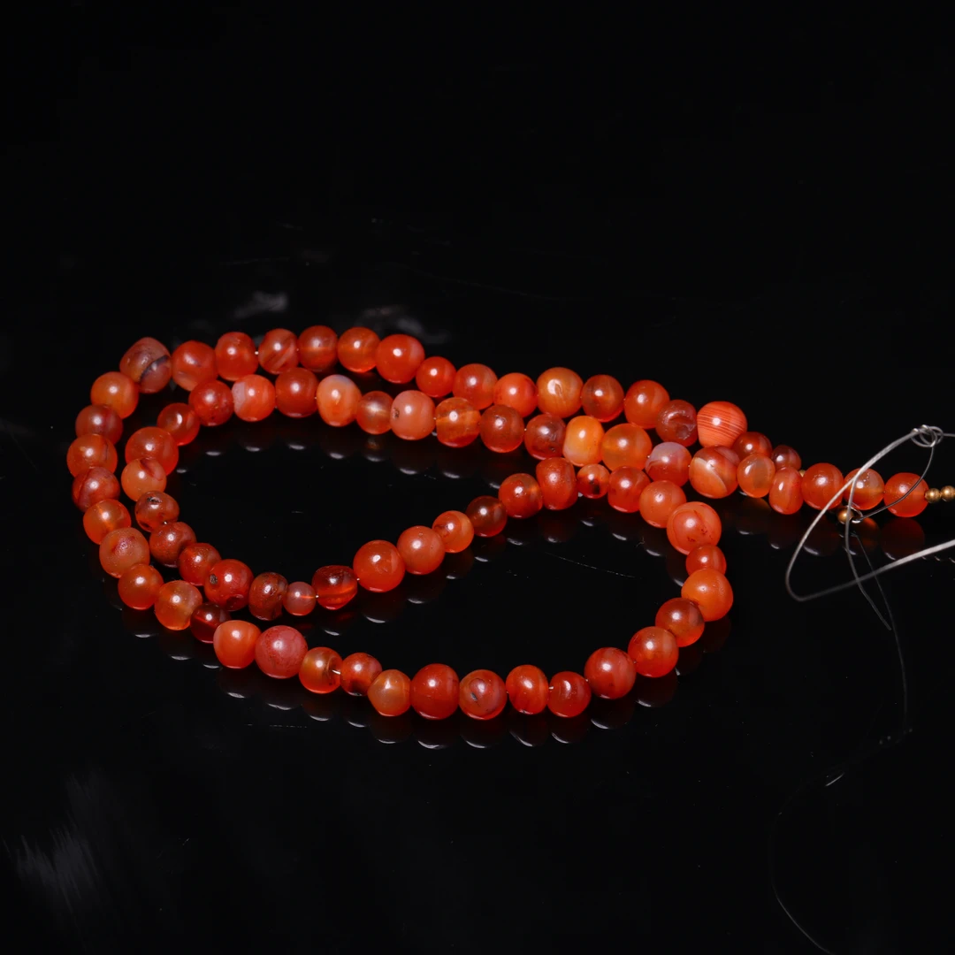 明代天然玛瑙项链-LM