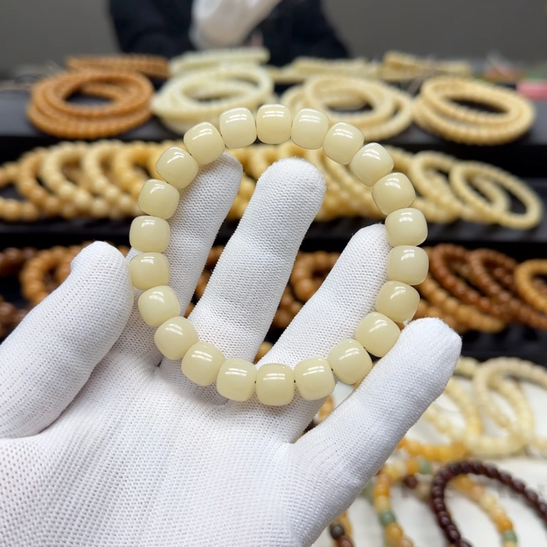 手串菩提根/象牙果10×11 5年 鬼工