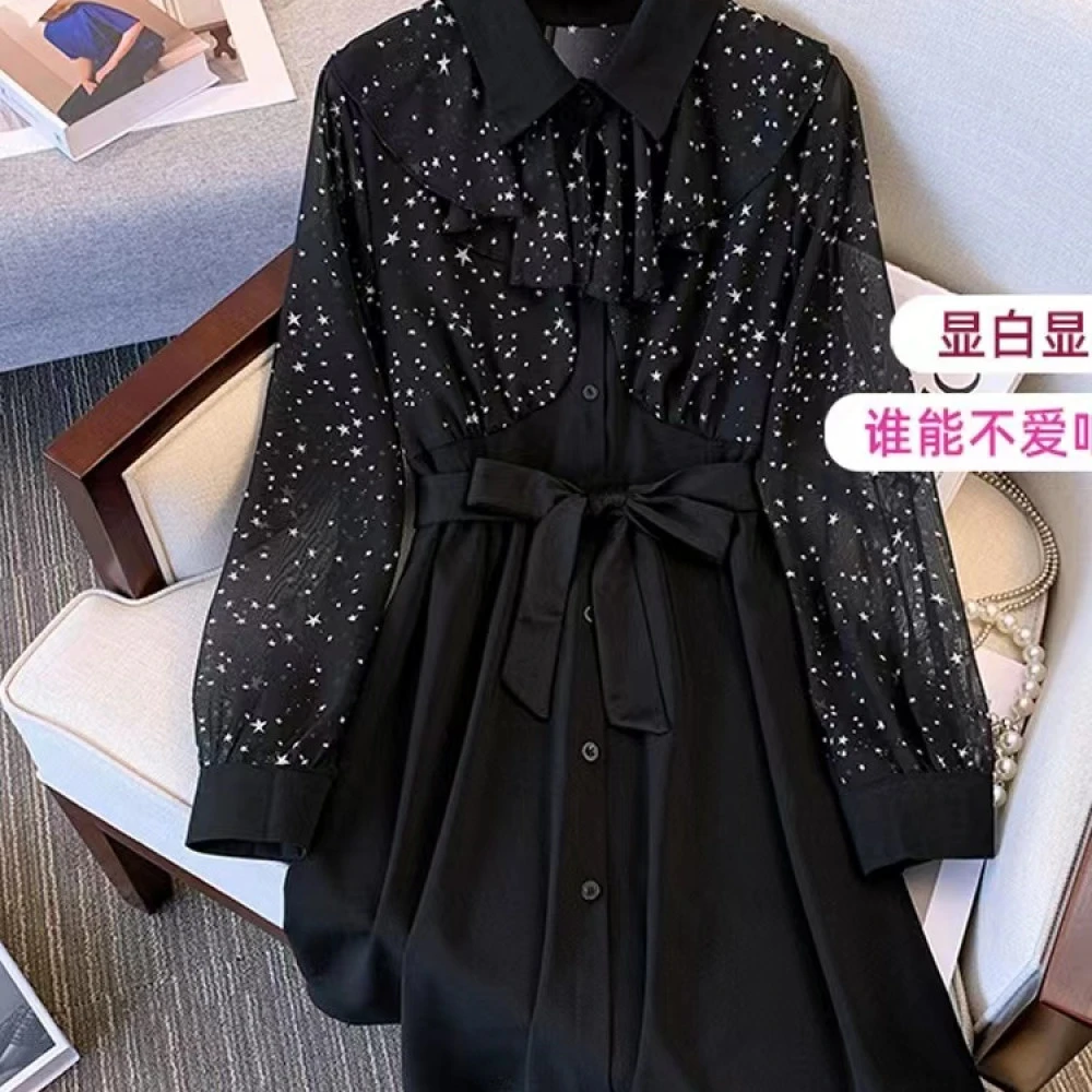 【701-800】初静高端时尚修身气质复古连衣裙