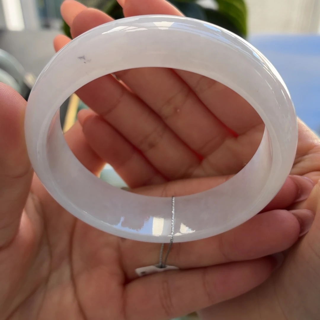 翡翠未镶嵌手镯天然