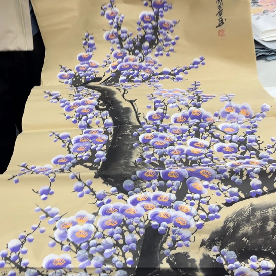 国画手绘画作品和绘画