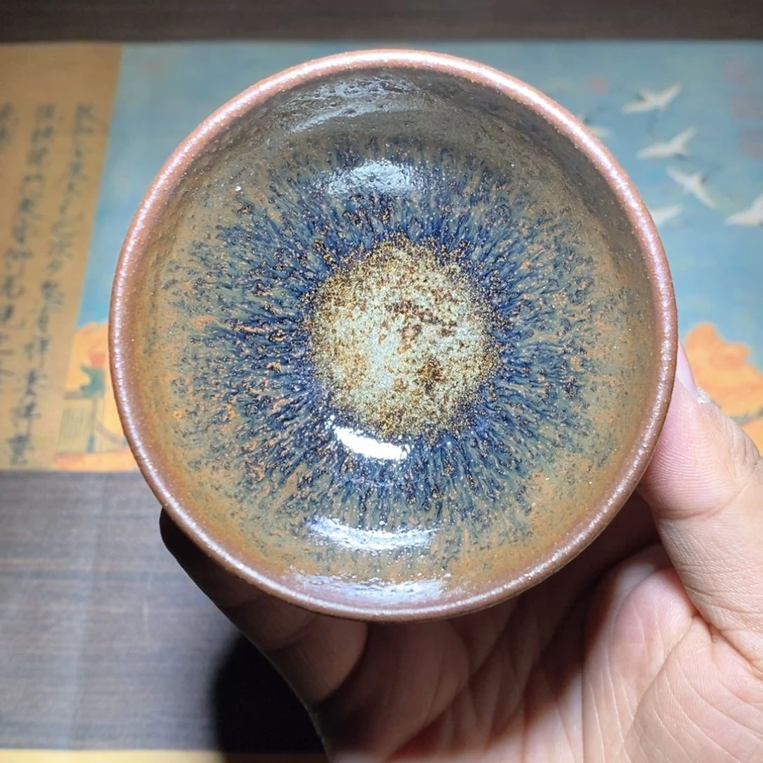 建盏龙窑柴烧手工遥*器