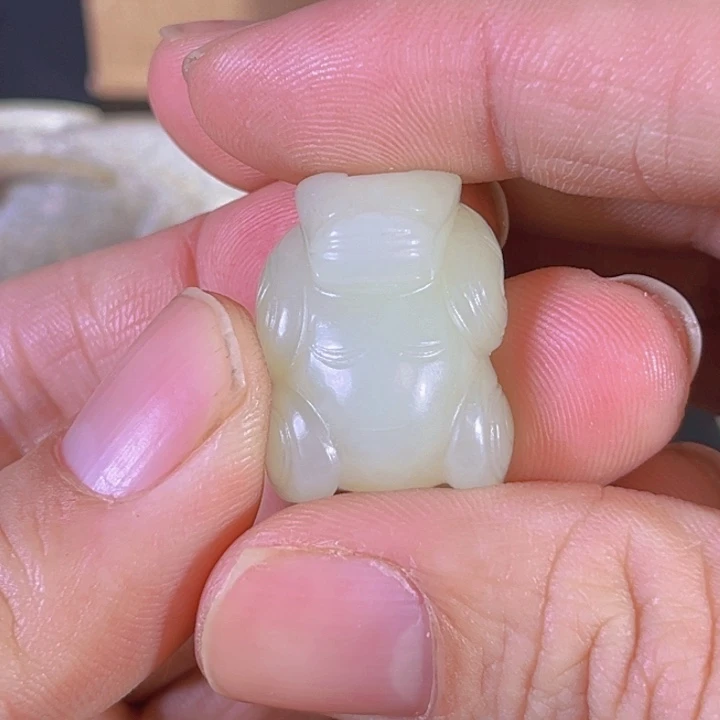 和田玉（糖玉）颈饰未镶嵌用****0