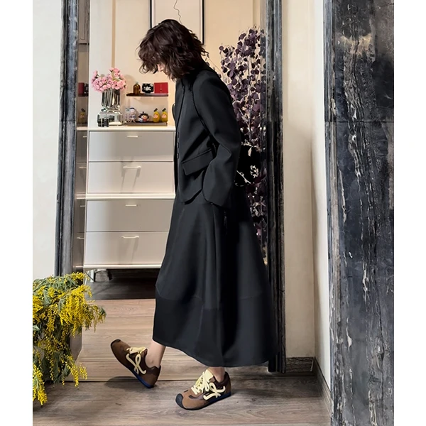 【蓓蓓姐专属】2025年新款春季西装外套女裙子套装时尚两件套长裙