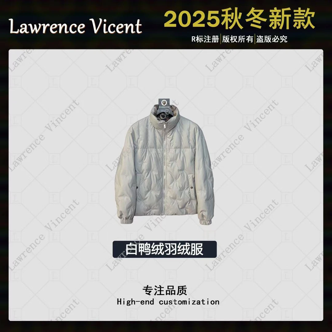 【米姐专属】Lawrence Vincent 冬季新款白鸭绒羽绒服潮流男女同款