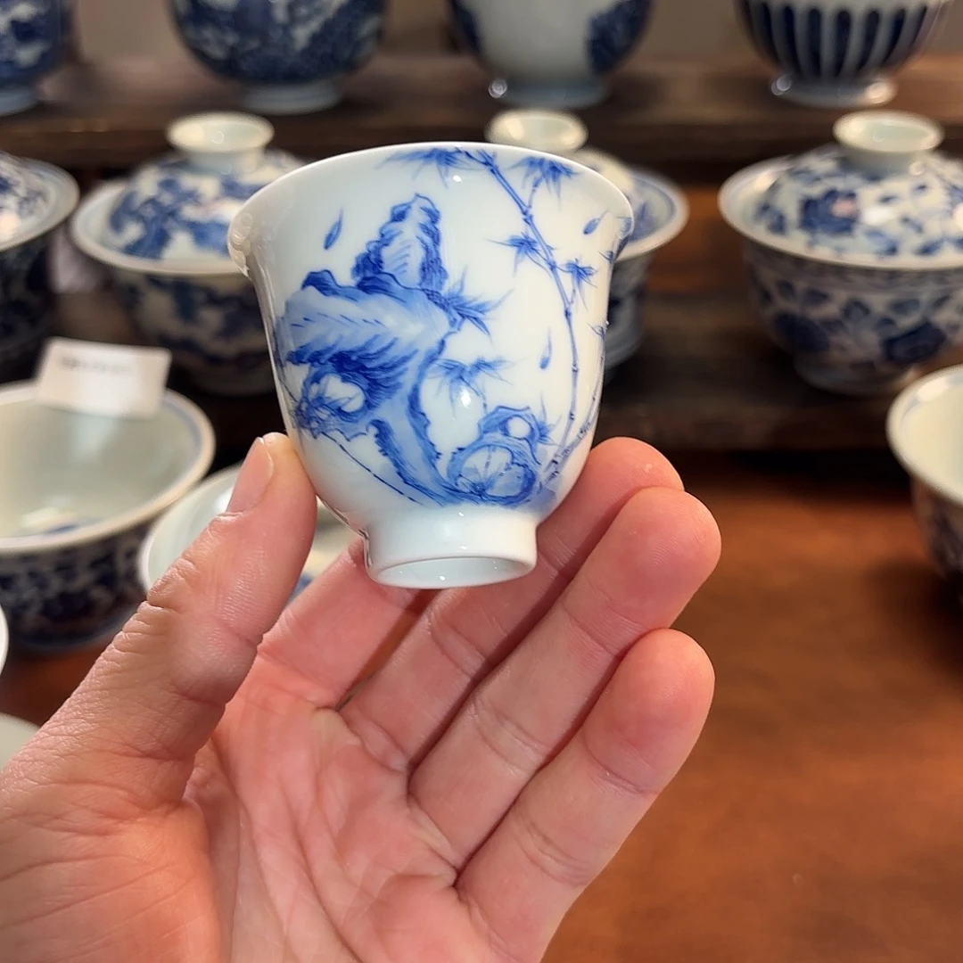 @***行景德镇纯手工手绘锦谦堂杯