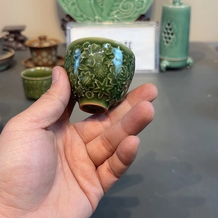 瓷片龙泉青瓷福利青瓷
