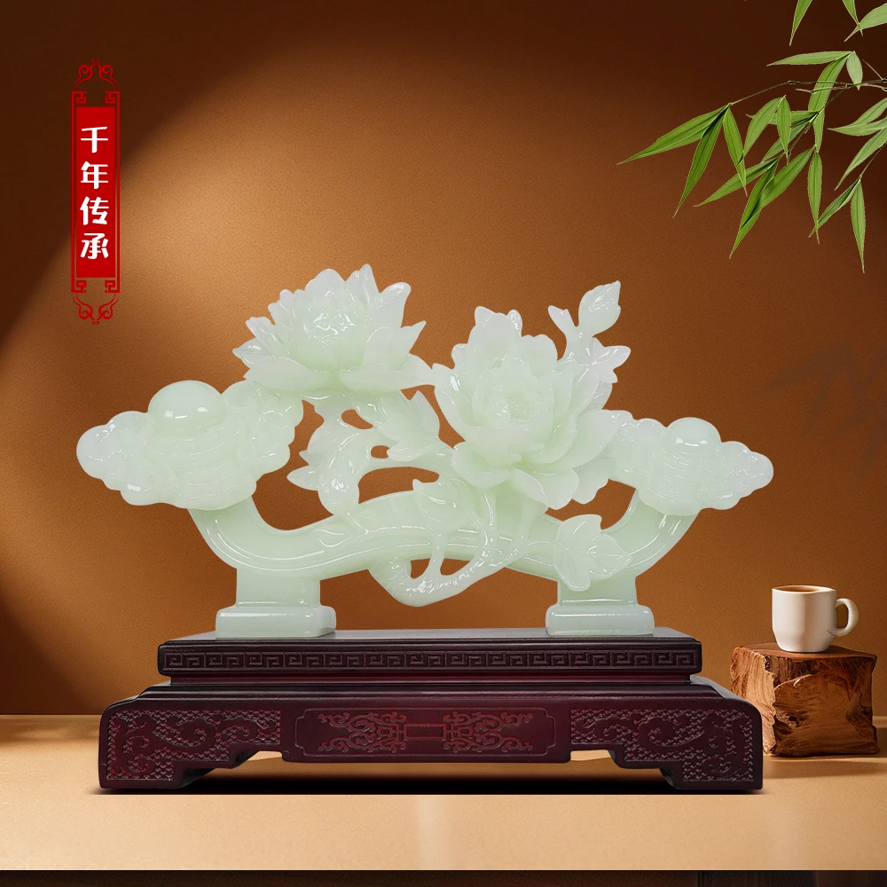 【富贵如意】家居客厅玄关办公室博古架创意书架搬家乔迁送礼