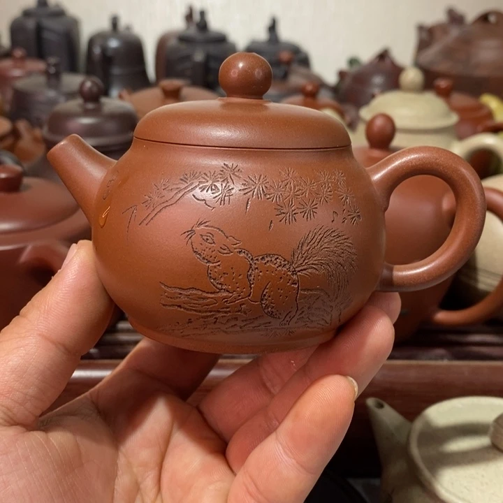 紫砂茶壶茗****馆精工制作
