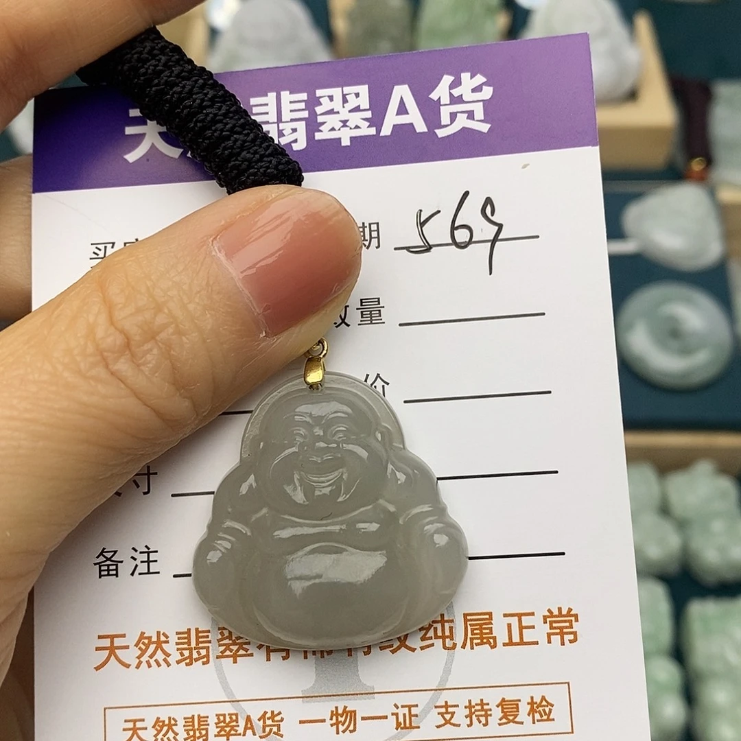 和田玉（糖玉）未镶嵌颈饰佛公