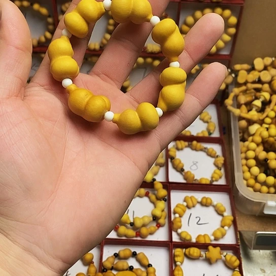 阿***乐金蟾葫芦手串项链首饰饰品