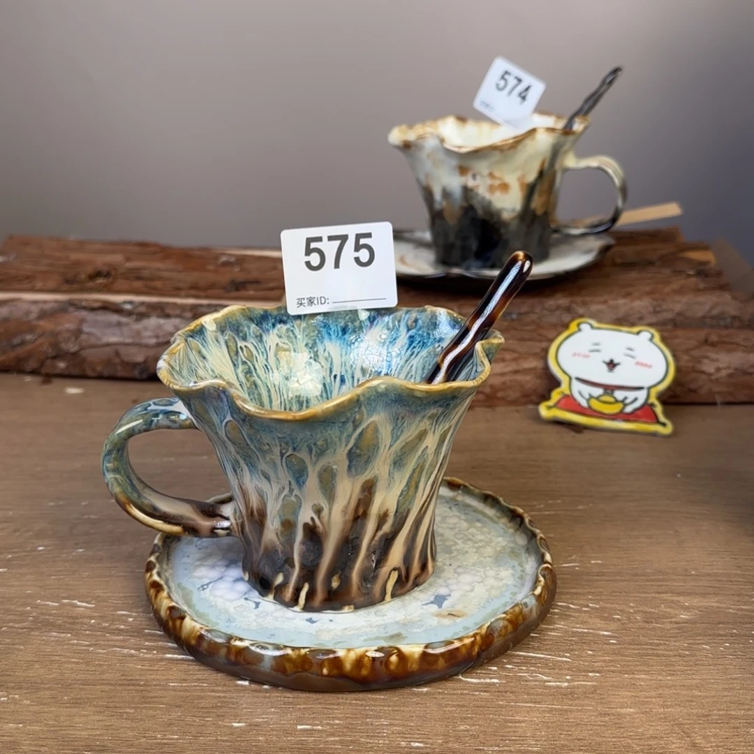 景德镇陶瓷手作杯 三件套 575