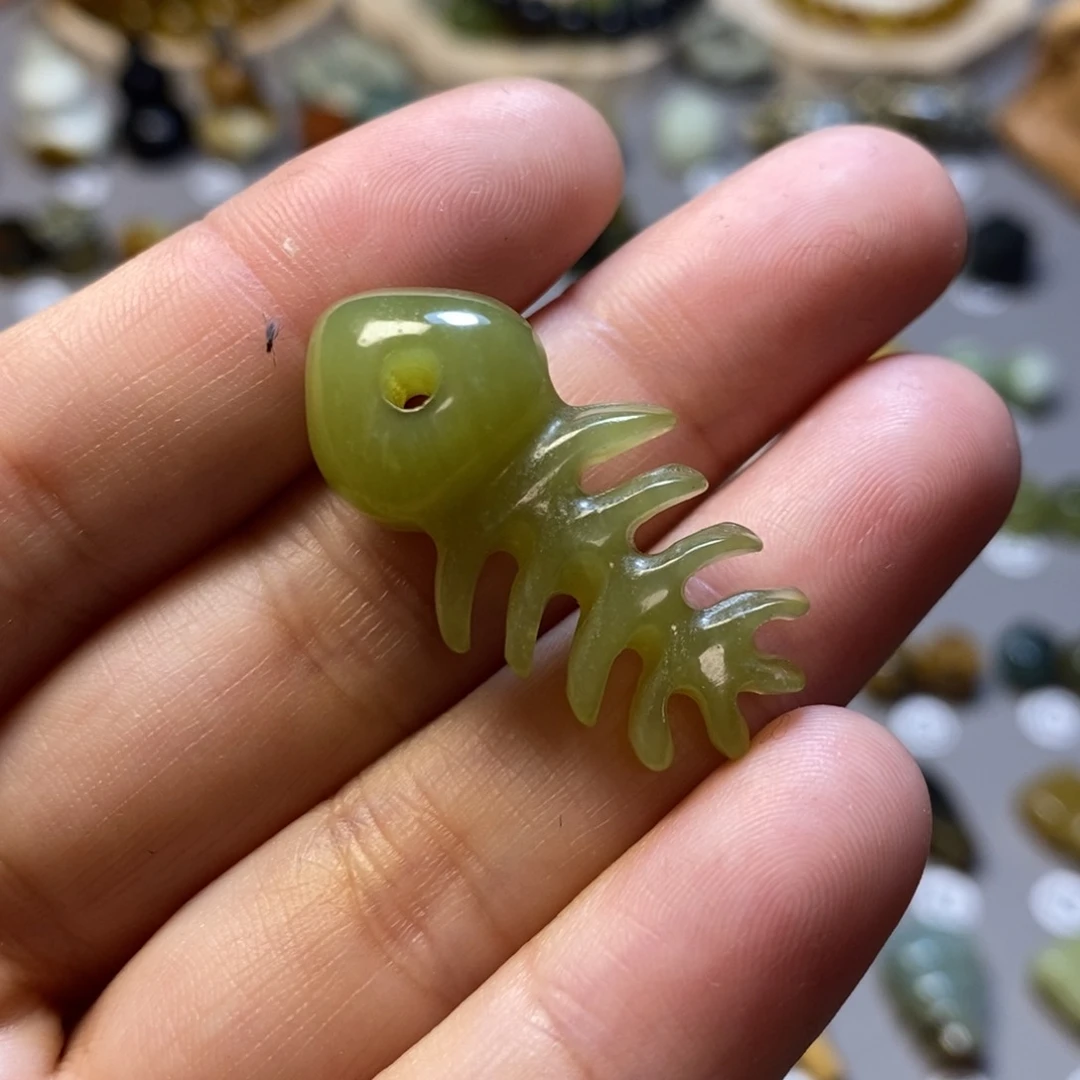 【闪购商品】蛇纹石玉未镶嵌配饰