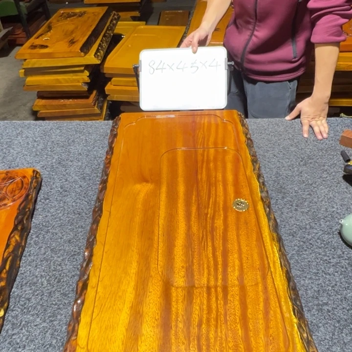 小***宋楠木实木家具根雕茶盘