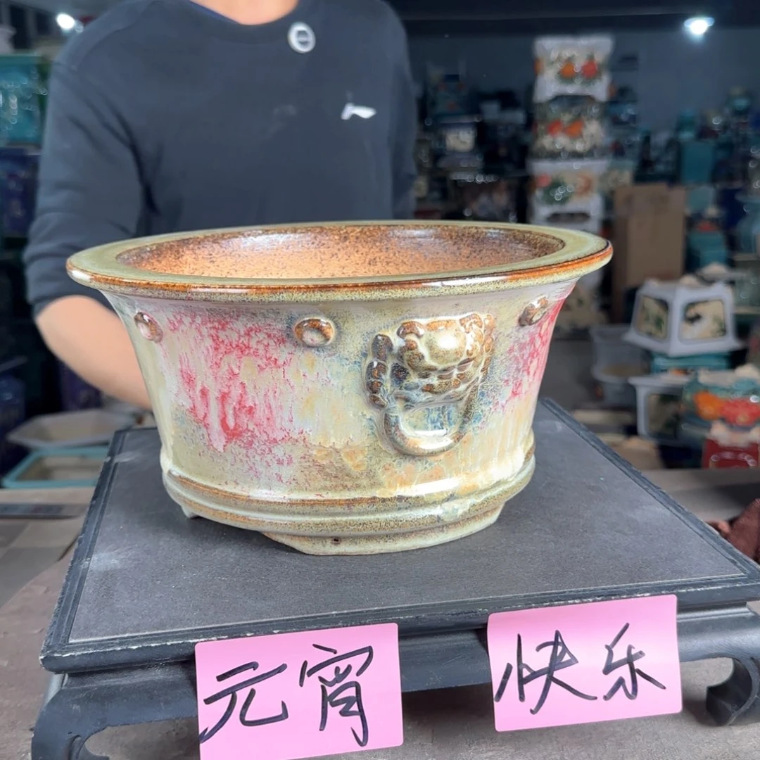 一风堂石湾花盆。019