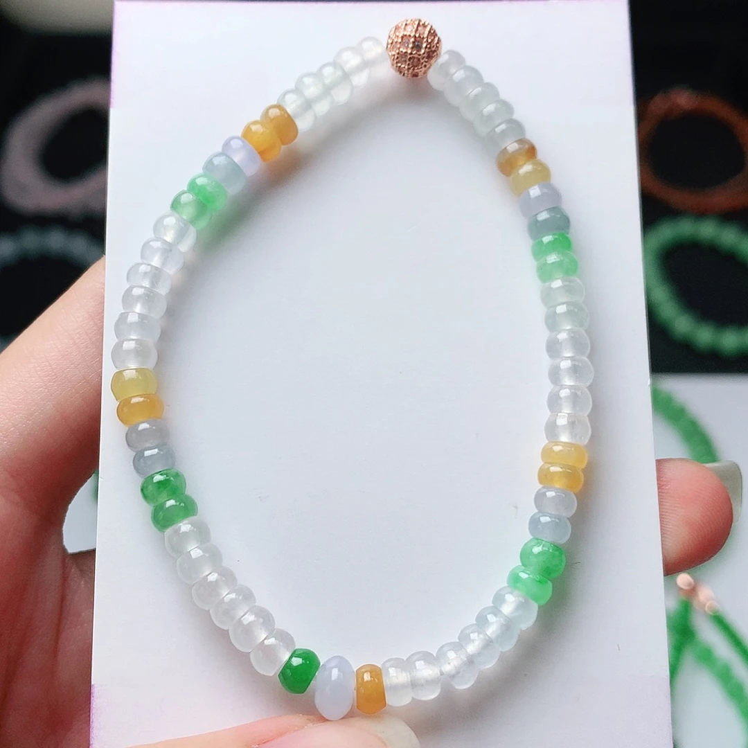 翡翠未镶嵌手链翡翠