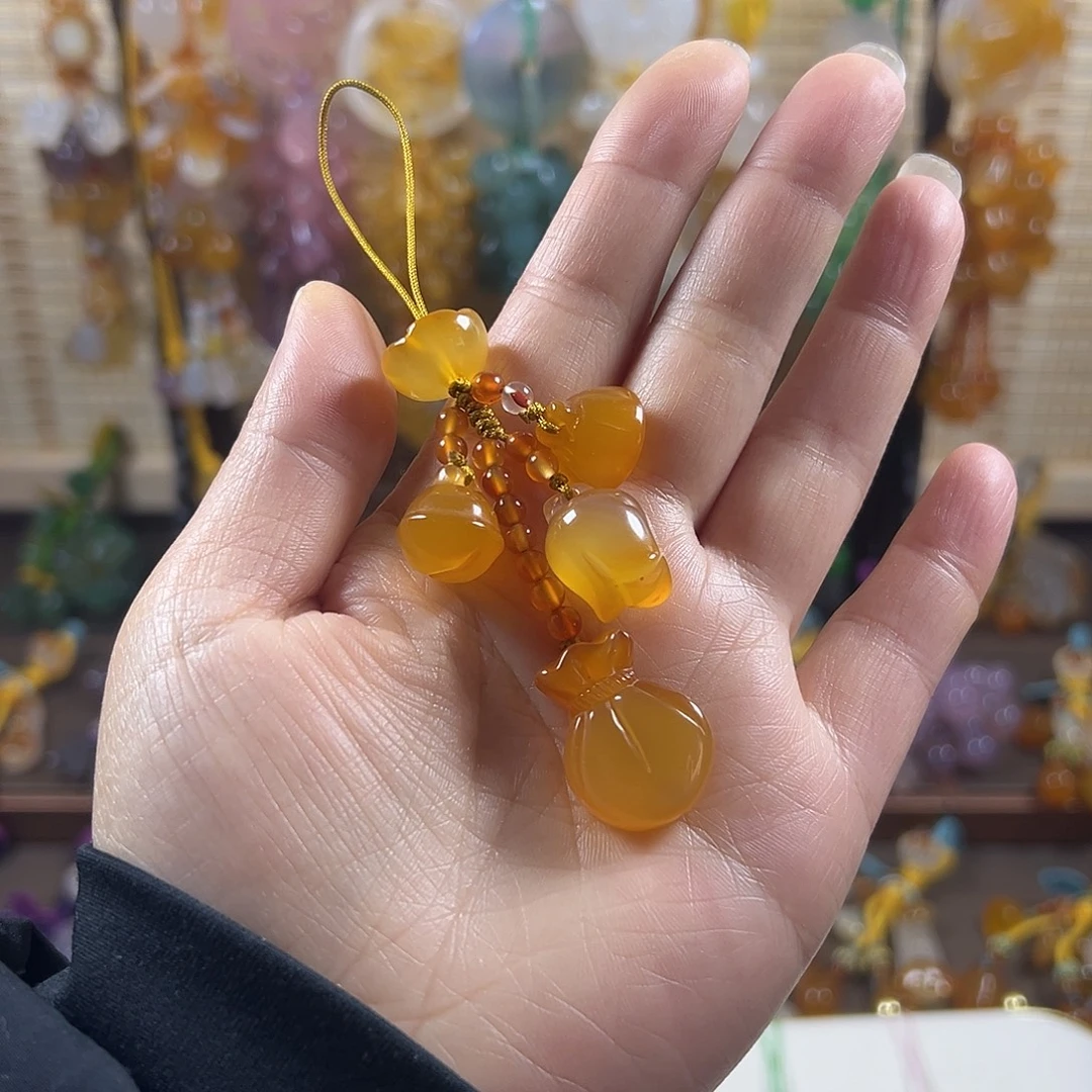 玛瑙/玉髓未镶嵌车挂