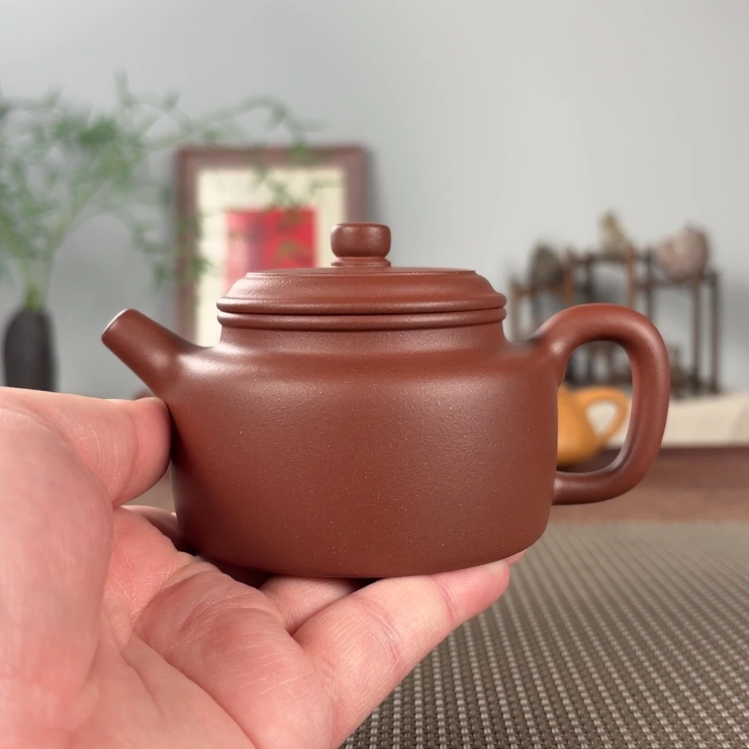 吴***店茶壶紫砂黄龙山原矿紫砂壶220