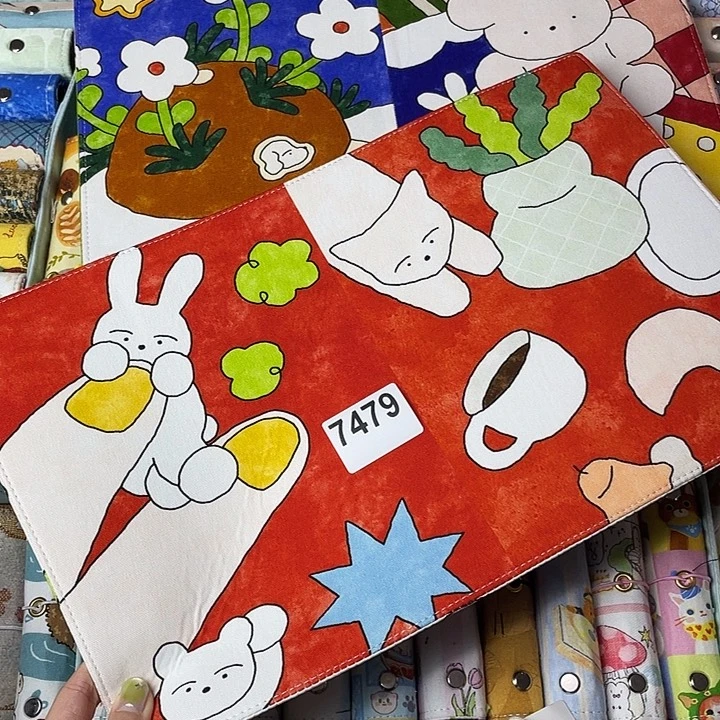 织绣A5活页不送纸7479