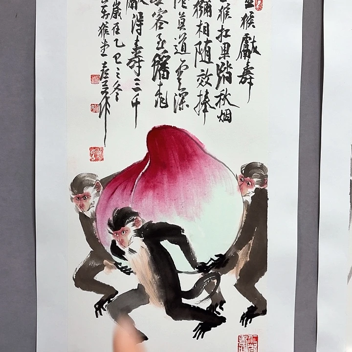 国画亲笔手绘放心去藏