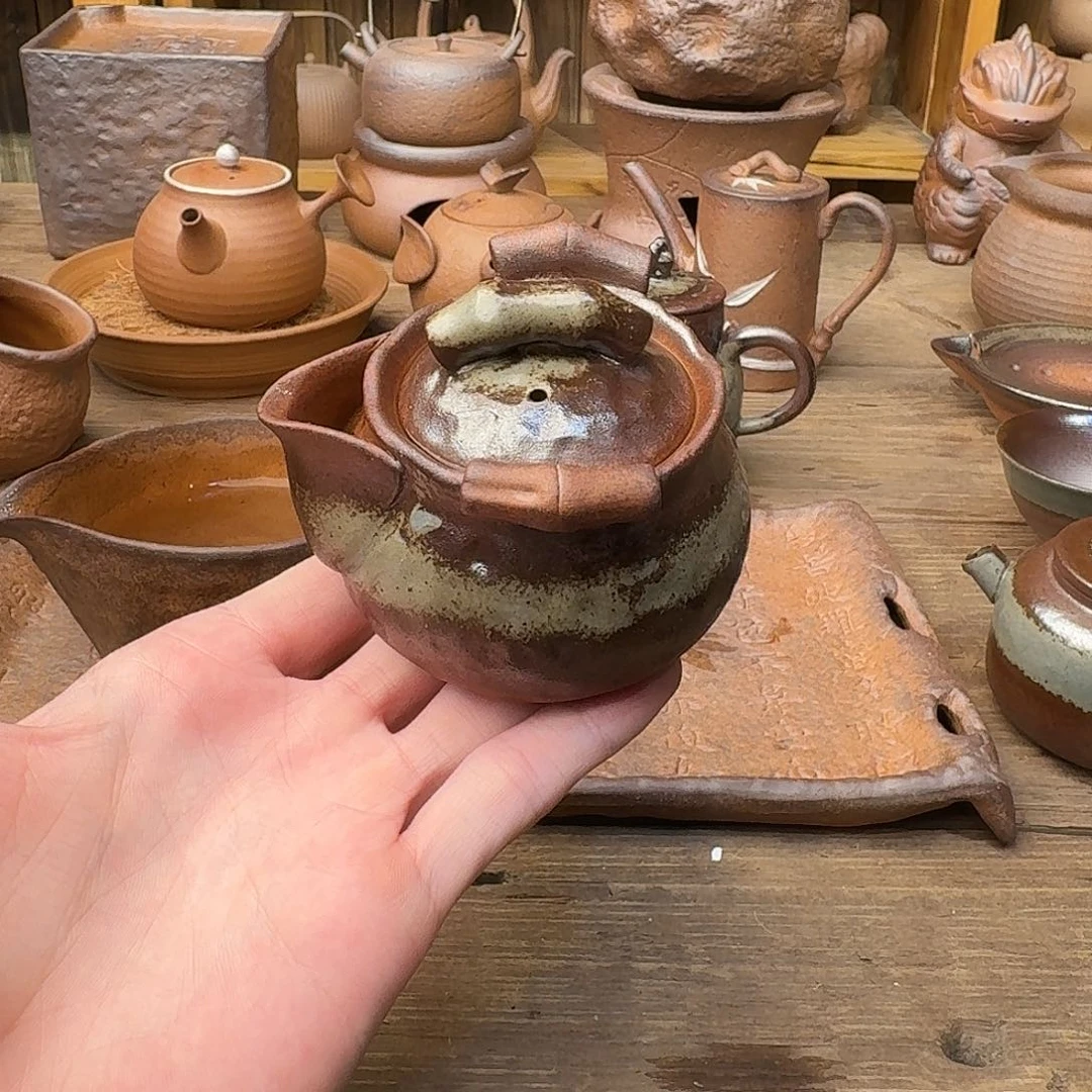 原矿老岩泥茶器系列