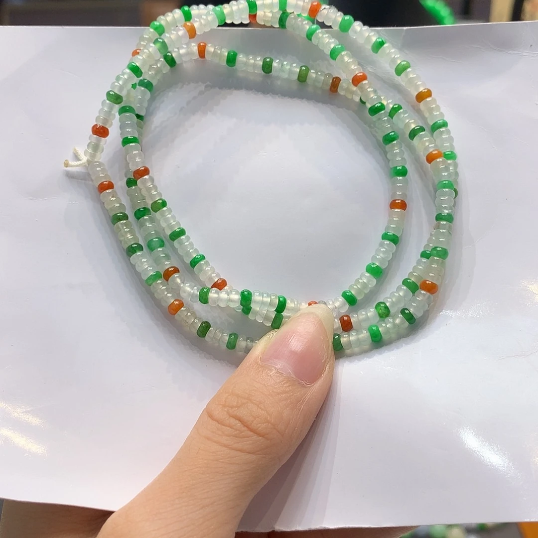 未镶嵌手串翡翠68766777777