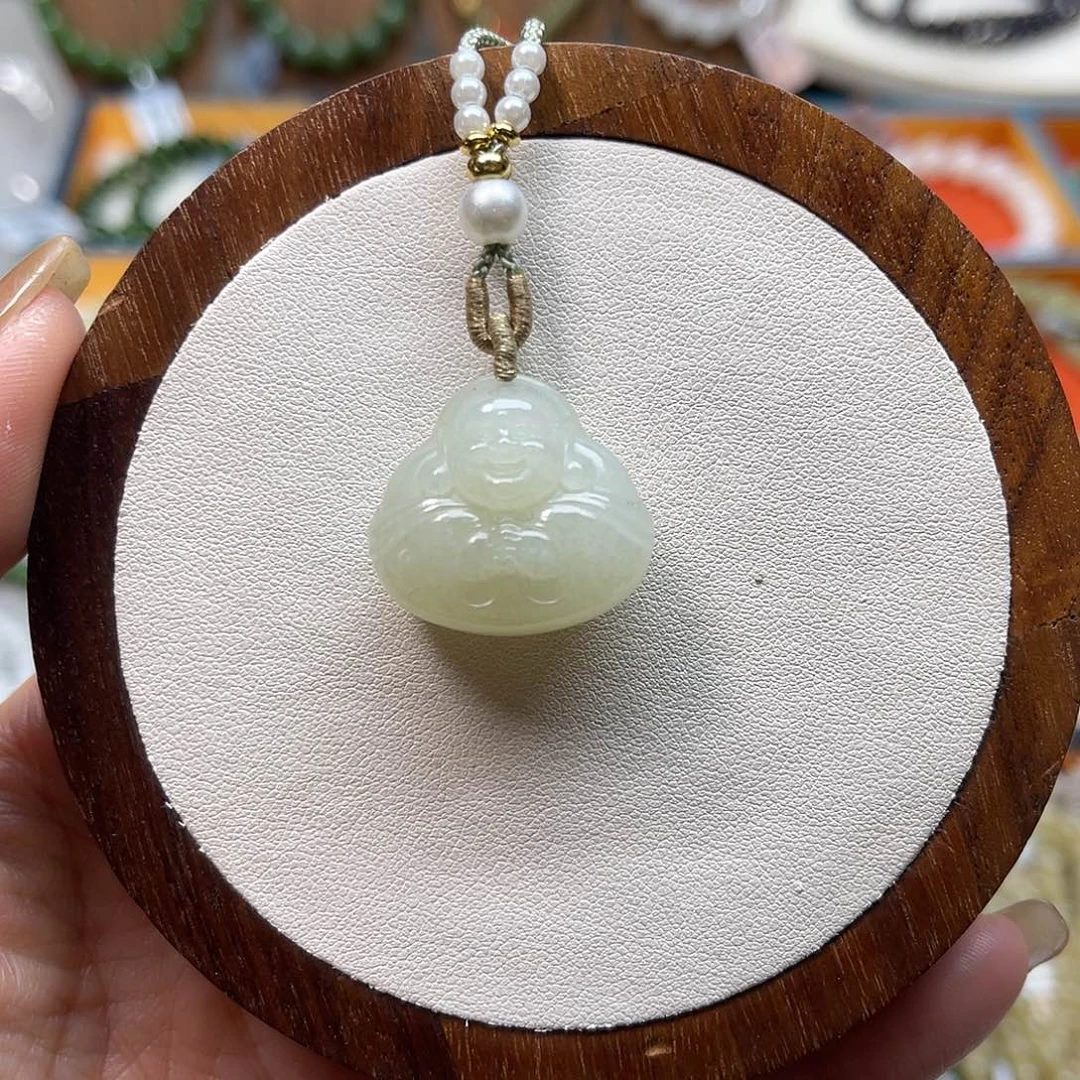 和田玉未镶嵌吊坠(不含链)A36