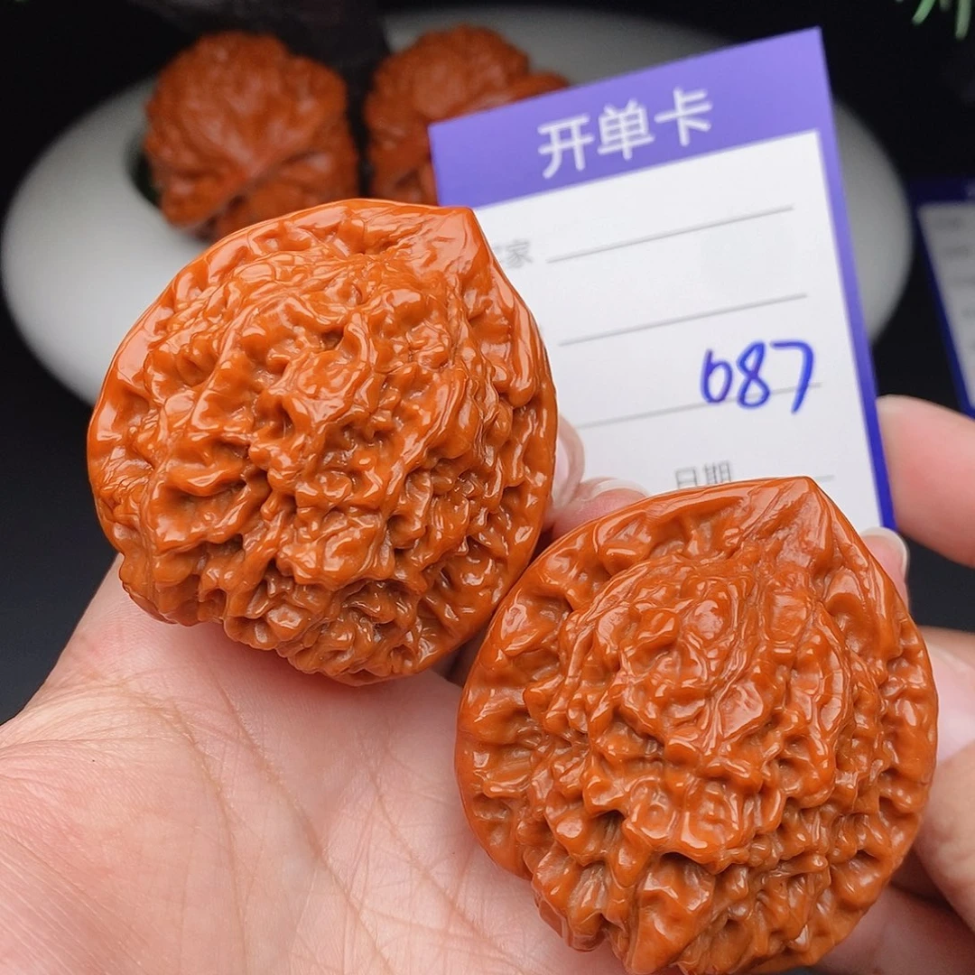 把件文玩核桃46官帽087