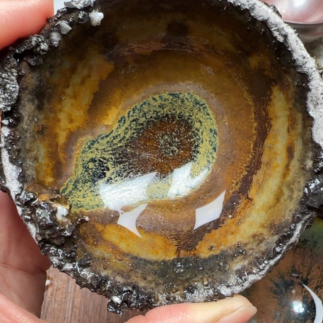 路***过柴烧建盏茶盏茶杯240