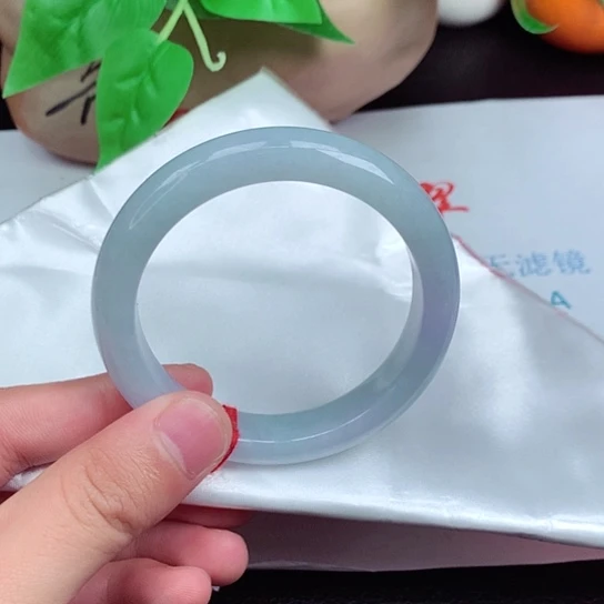 翡翠手镯未镶嵌正圈016