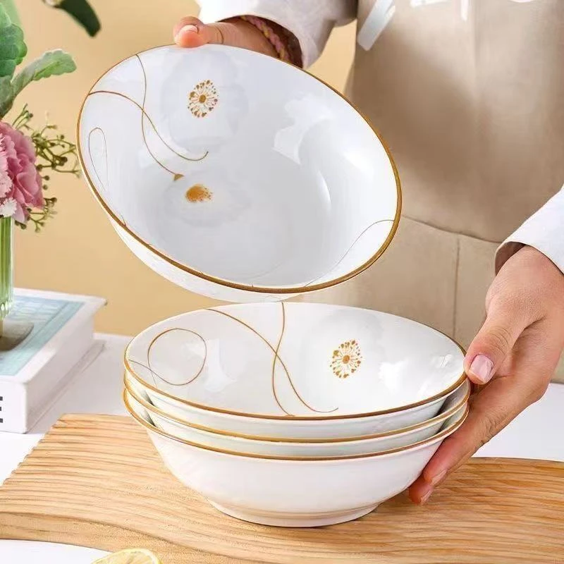 岁月静好7英寸航空面碗6只装