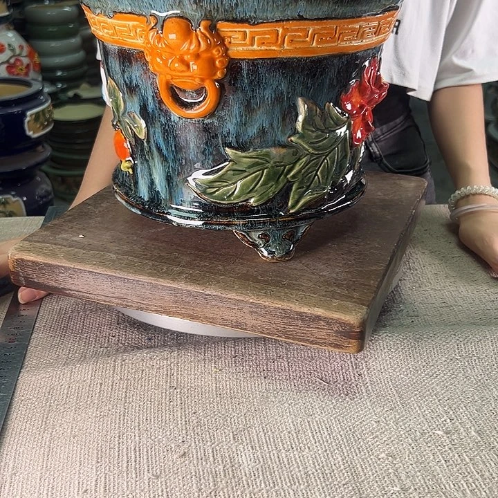 泳坤堂石湾盆陶瓷