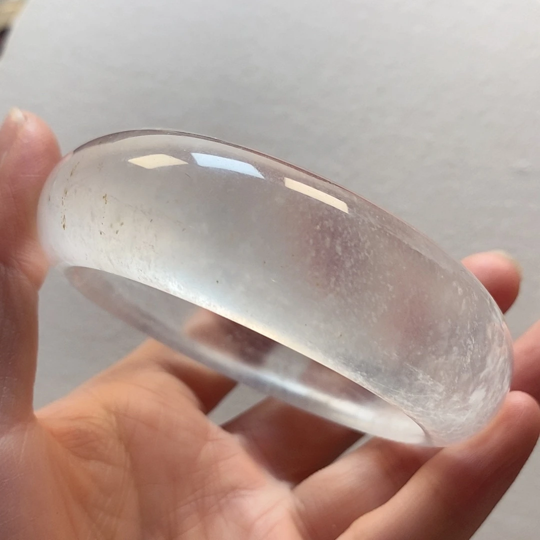 石英质玉手镯未镶嵌57-58