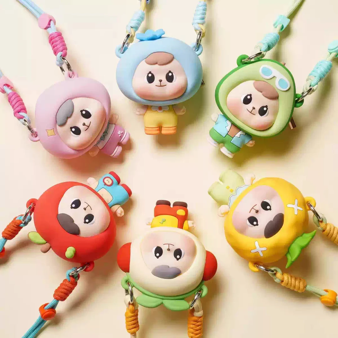 【拆盒】末末家看后五抱抱Bao-ao水果系列硅胶包盲盒包包